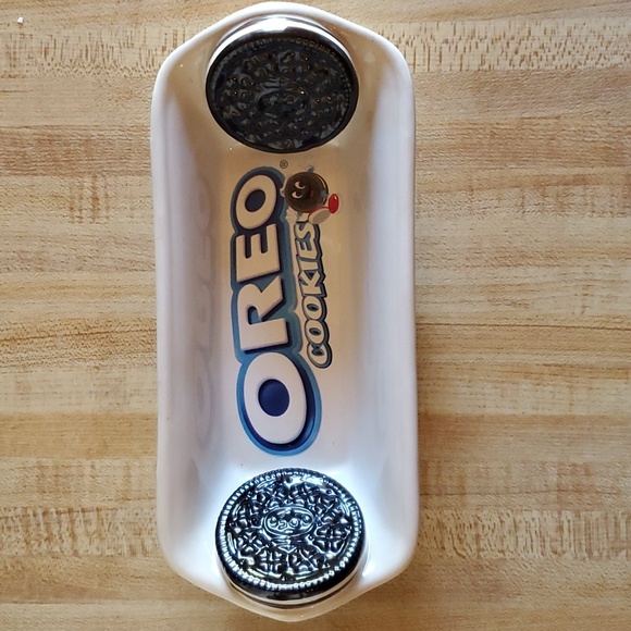 Set of 4 Oreo cookie trays or banana split ice cream snack bowls by Kraft - Picture 3 of 3